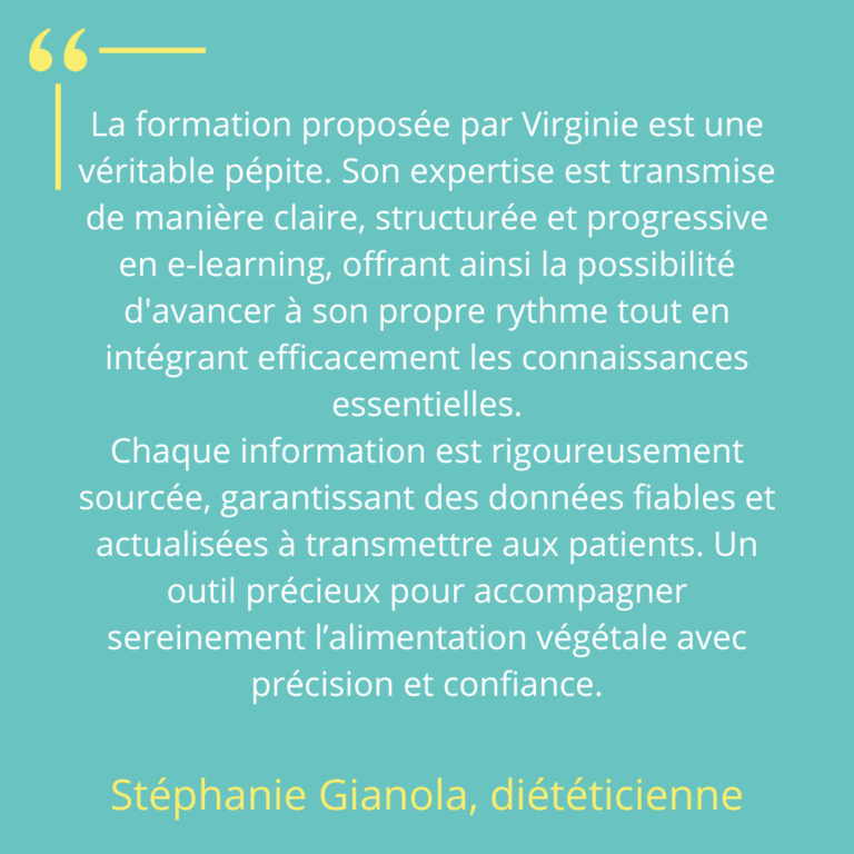 Stéphanie Gianola, diététicienne